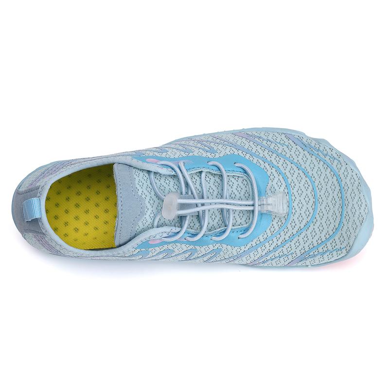 Spor salonu yalınayak ayakkabı bayan erkek Pro su ayakkabısı kadın erkek yalınayak yürüyüş ayakkabı geniş ayak kutusu kaymaz nefes sıfır damla ayakkabı