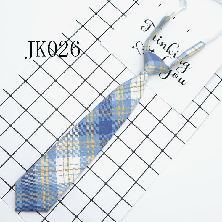 Japanese College-Style Uniform with Easy Plaid Tie