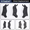 B08A-Front/Rear Brake Pad Set(6Pcs) Motorcycle For Can Am 570/570L/570 MAX 16-23 500/500 MAX 13-16- Part Numbers 705601014 70560