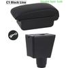 For Renault Logan 2 Armrest Box for Dacia Logan 2 dokker Renault Sandero 2 Car Storage Box supplies interior details USB