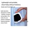 Wireless Screen Mirroring & Selfie Camera for Android/Apple: Rear Magnetic Device for Live Streaming