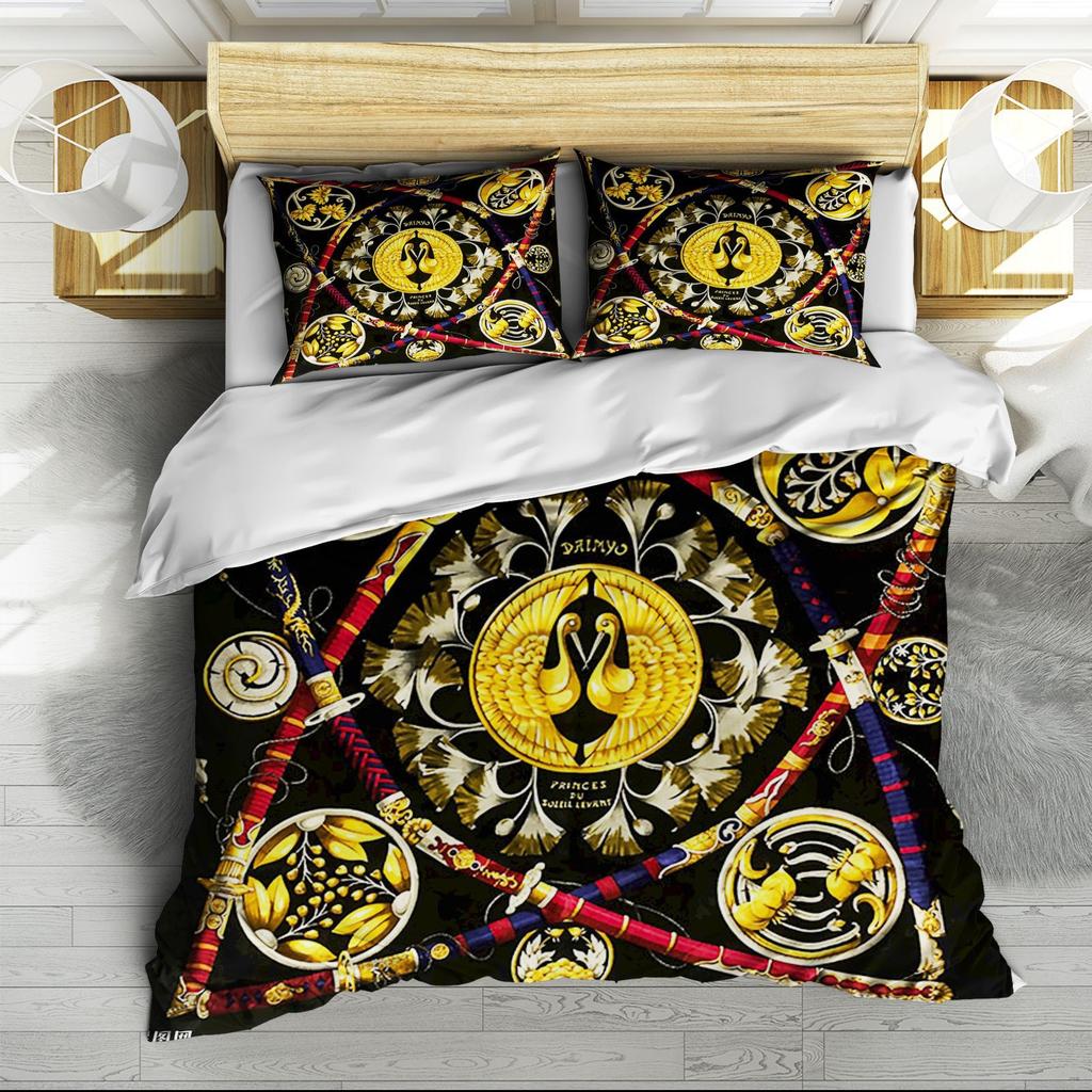 Three-Piece 3D Printing Four-Piece 3D Large-Size Pattern Bedding
