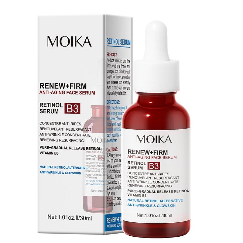 Niacinamid-Serum Hyaluronsäure-Essenz Feuchtigkeitsspendend Anti-Falten Straffende Hautpflegeprodukte