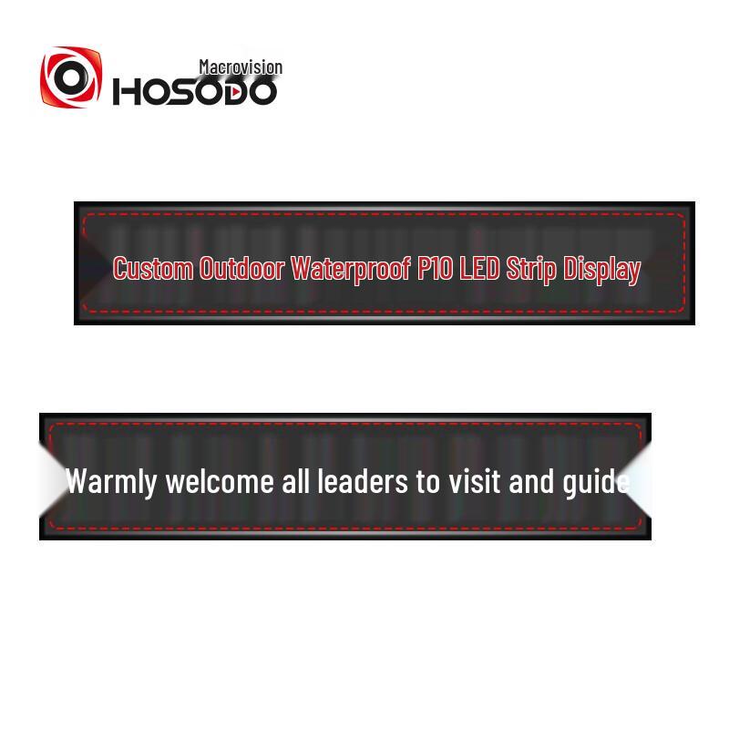 

Hongshidao Outdoor P10D Single Color LED Scrolling Display (CN version)