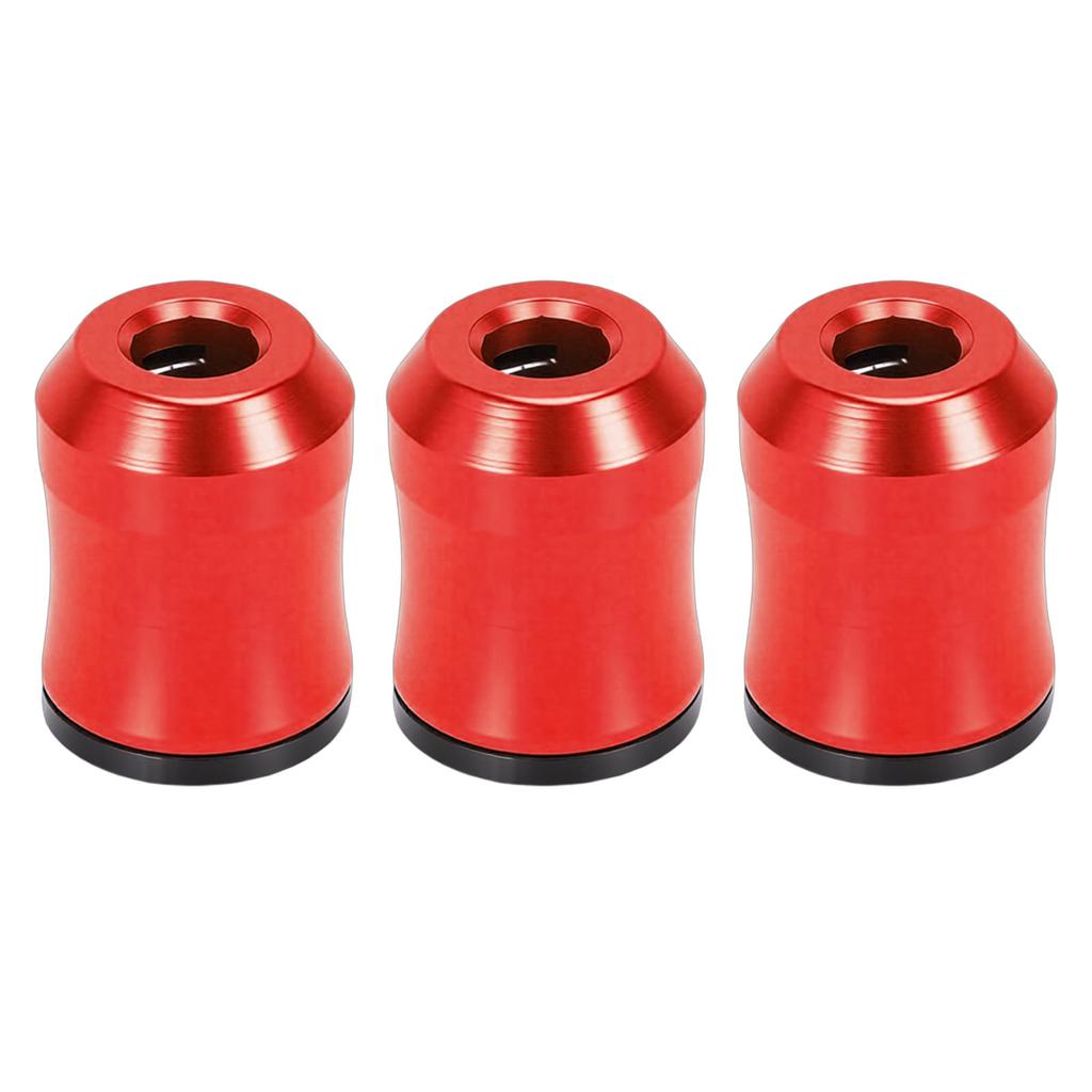 3 Pcs Screwdriver Head Magnetic Ring Aluminum Alloy Magnetic Screwdriver Drill Bit Holder