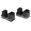 2PCS ATX 6pin Adapter Abrasion Performance Small Volume Light Weight Desktops Graphics Card AdapterSponge Model