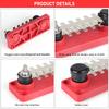 Marine Grade Tab Type Busbar -TTB710N02 20 Points 20A/55A 12V/48VDC Power Distribution Double-Layers Red/Black For Cars RV Boats