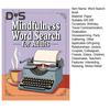 Mindfulness Word Search Book for Adults Relaxing Puzzle Book for Stress Anxiety Relief Calming Word Search Puzzles To Keep Your Mind Peaceful And