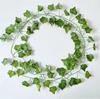 12PCS 2.1M Artificial Plant Vines Green Leaves Ivy Vines For Home Wedding Decoration Wholesale DIY Hanging Wreath Fake Flowers