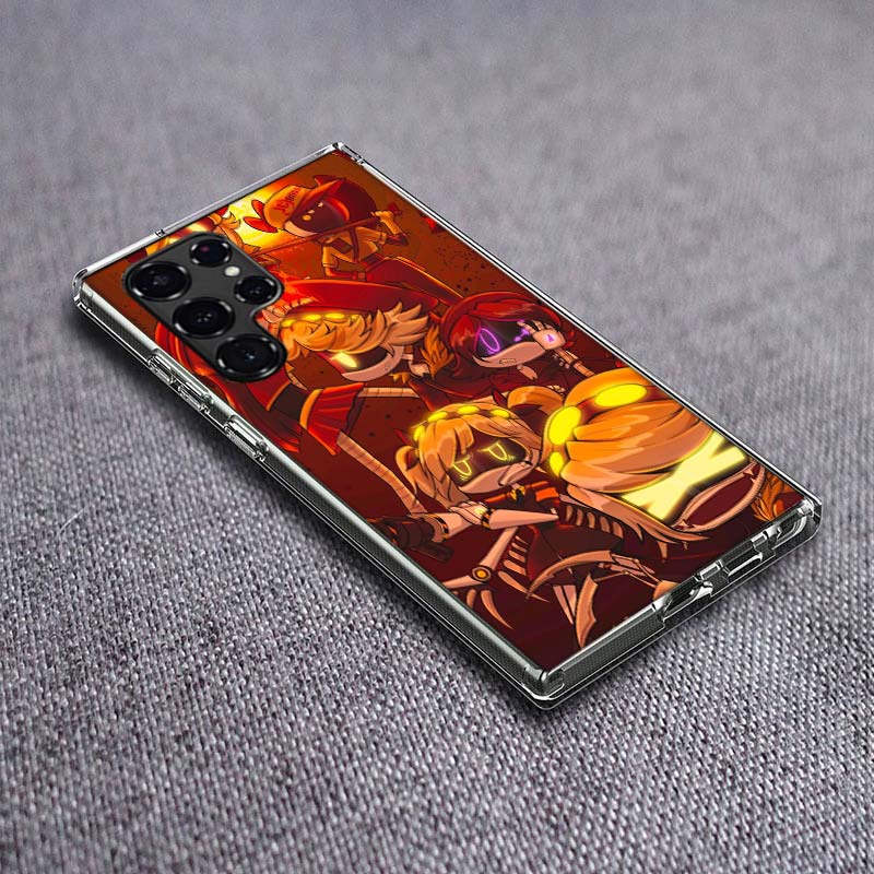 Game M-Murder-D-Drones Phone Case For Samsung Galaxy S24 S23 S21 S20 FE S22 S26 Ultra S25 Edge S10 Plus Cover Clear TPU Capa She