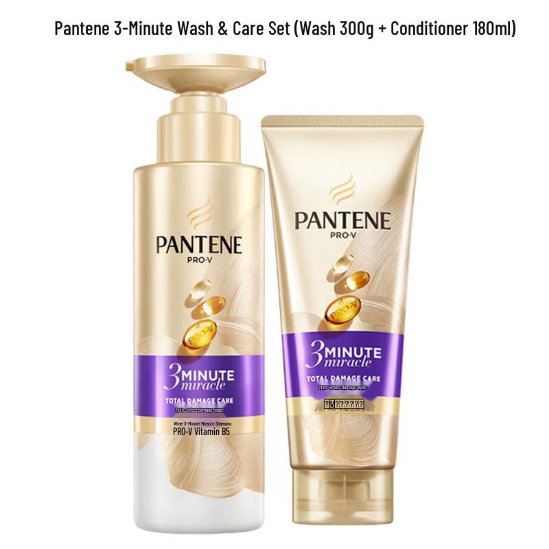 Набор шампуня и кондиционера Pantene 3-минутное чудо для восстановления