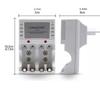 Smart Battery Charger Rechargeable Battery Charger Convertible Charger Universal Compatibility AA Battery Charger 2-Slot Design