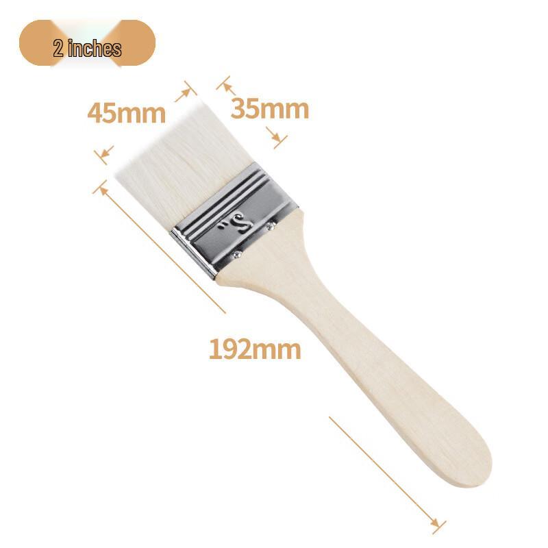 Everlasting Long Handle Wool Soft Brush