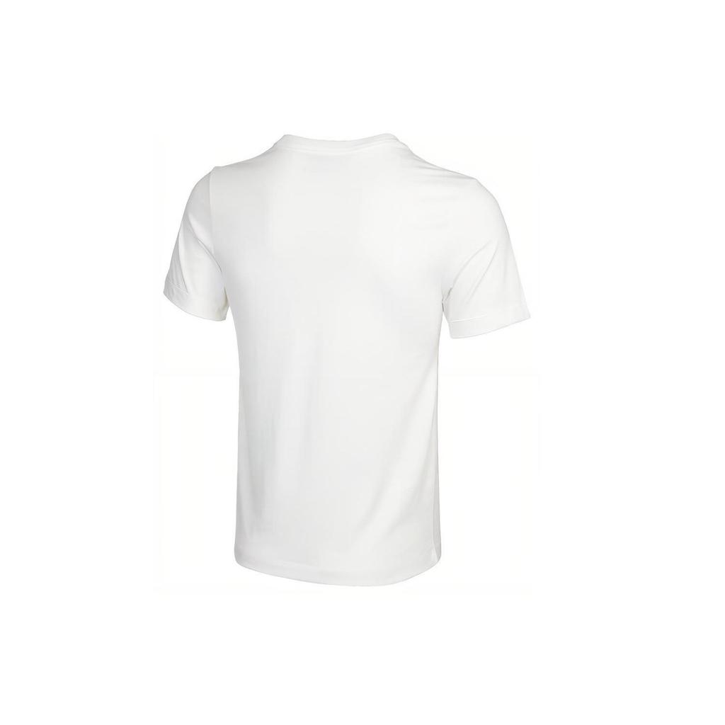Jordan Casual Sports Breathable Letter Print Crew Neck T-Shirt Men Tops White DA9901-100
