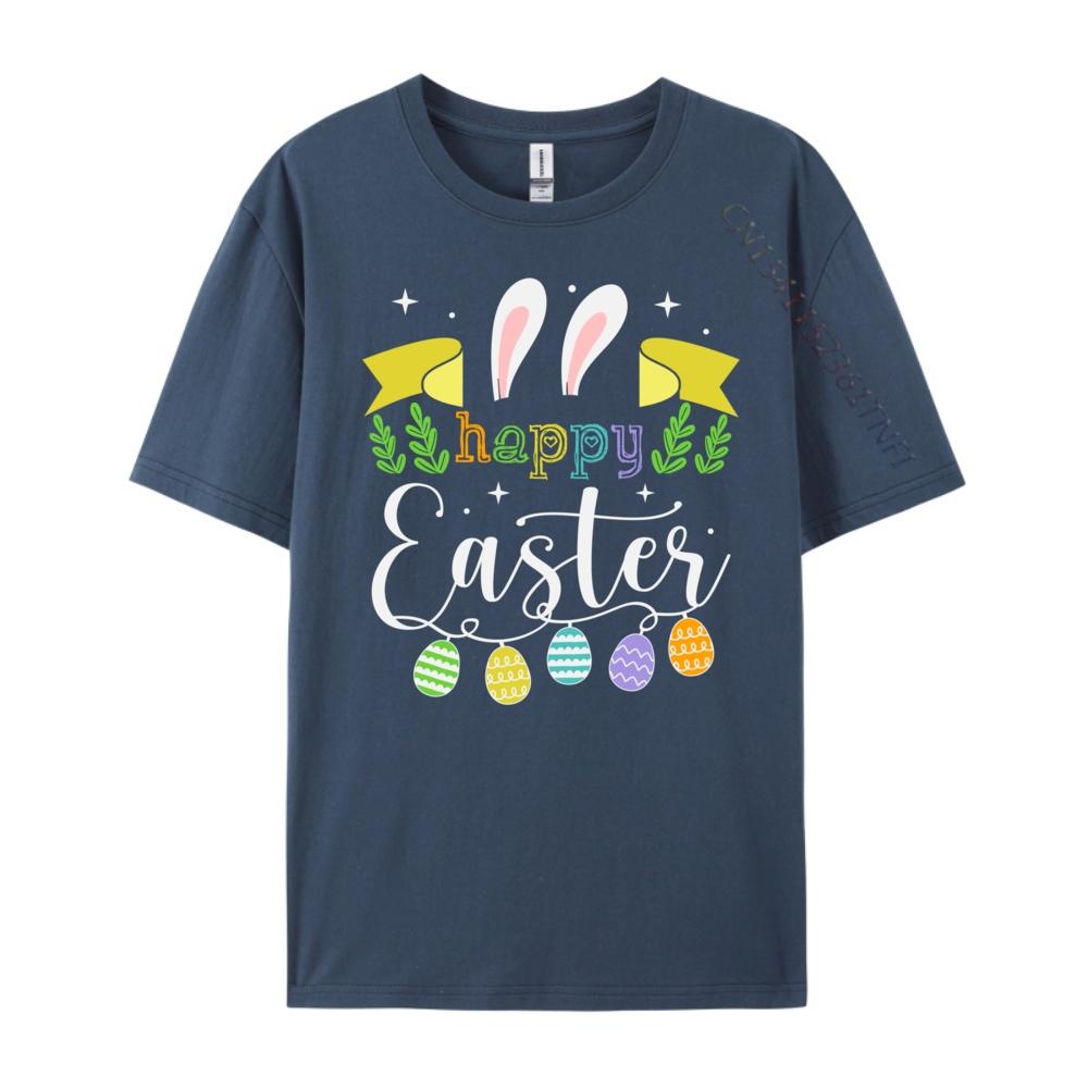 

Cute Happy Easter Design Mens Clothing Plus Size Mens Clothing 2025 Geek Vintage T Shirt Men New Year 4XL