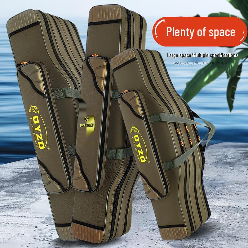 

Легкий багатофункціональний чохол для вудки з великою місткістю та знімним котушкотримачем