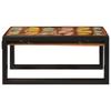 Bathroom Shelf for Multicolor 60 X 50 X 23 Cm Solid Reclaimed Wood