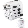 Adaptateur de voyage - hama - world travel pro - 148g - prises internationales - compact