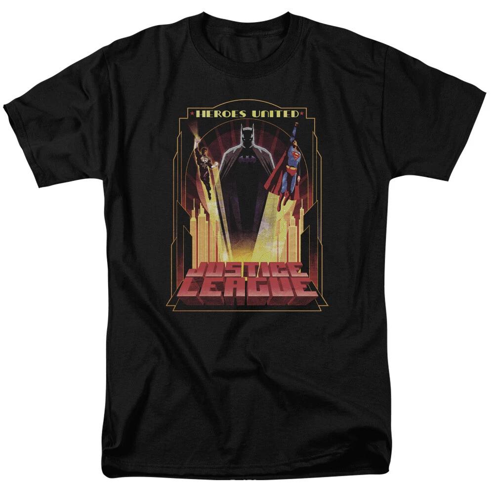 Justice League Of America  Heroes United  T-Shirt - Regular or Tank - to 6X M