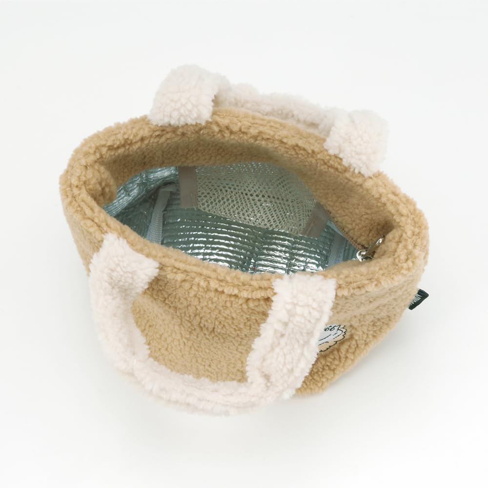 Skater Insulated Lunch Bag with Boa X X Soft Moomin for Lunch and Soup Jars KOB1-A Fabric, 23.5cm 11.5cm 15.5cm, Design,