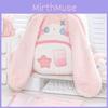 Drooping Cute Ear Rabbit Plush Backpack With Star Embroidery Suitable Daily For