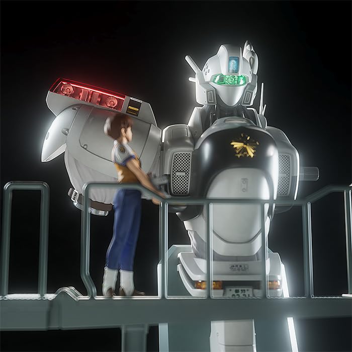 PLAMAX Mobile Police Patlabor MF 75 minimum factory Nose Collection Izumi Noa with Alphonse 1/20 scale assembly plastic model kit re-release