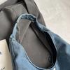 Daily Women Shoulder Bag High-capacity Wallet/Cosmetics Storage Ladies Denim Fabric Denim Tote