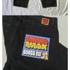 Mens Slim Fit Straight Leg Denim Jeans With Embroidery Detail Mid-Rise Lightly Stretch Cotton Washed Finish