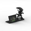 New MOC  Aliens Drooling Monster Building Blocks Xenomorph Action Figure Toys Parasitoid DIY Bricks Gifts For for Adult