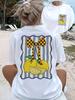 Lemon Bow Graphic Tshirt Unisex Italian Summer Amalfi Coast Print Tee Vintage Aesthetic Harajuku Short Sleeve Casual Top