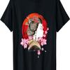 Japan Zen Circle Cherry Blossom Geisha  T-Shirt