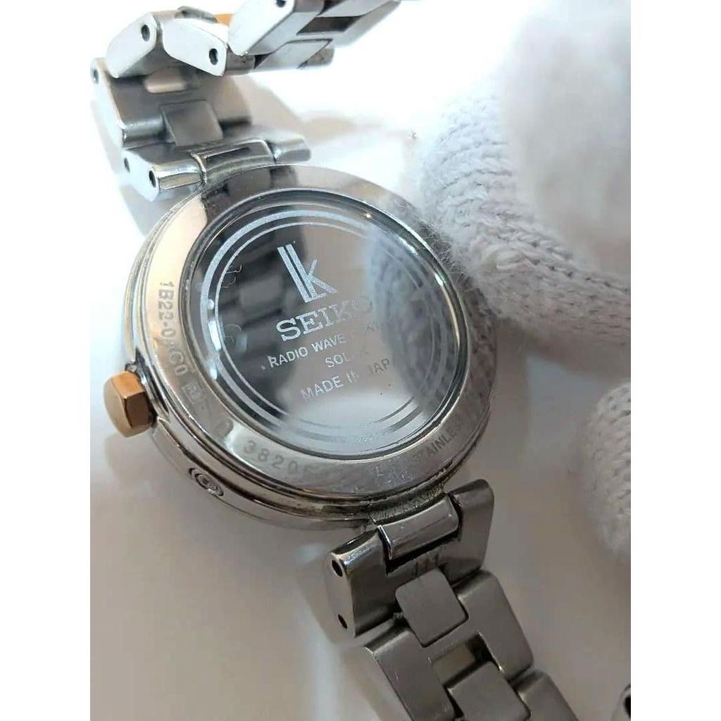 Used [Radio Solar] SEIKO LUKIA Watch 1B22