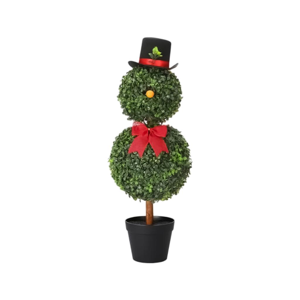 Snowman Christmas Tree Ground Plug, Suitable For Bedroom Courtyard Garden Decoration
