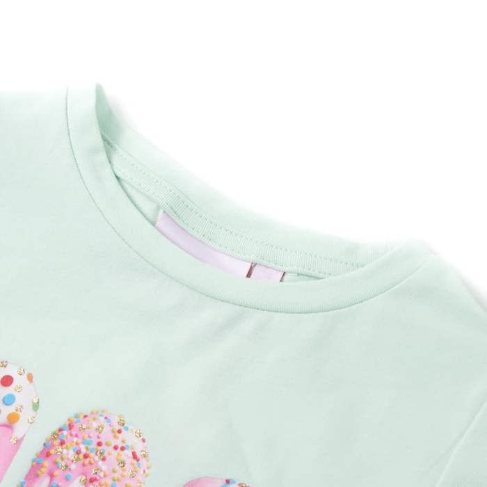 Light Mint T-shirt for Children 92/104/116/128/140