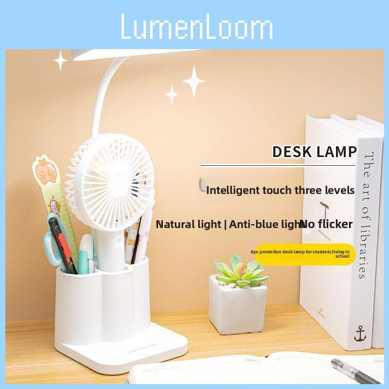 Rechargeable Led Desk Light With Touch Switch And Multifunction For Study And Bedroom Use