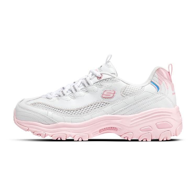 (WMNS) Skechers D lites 1.0 White Pink Women s 896192-WPK EU 37