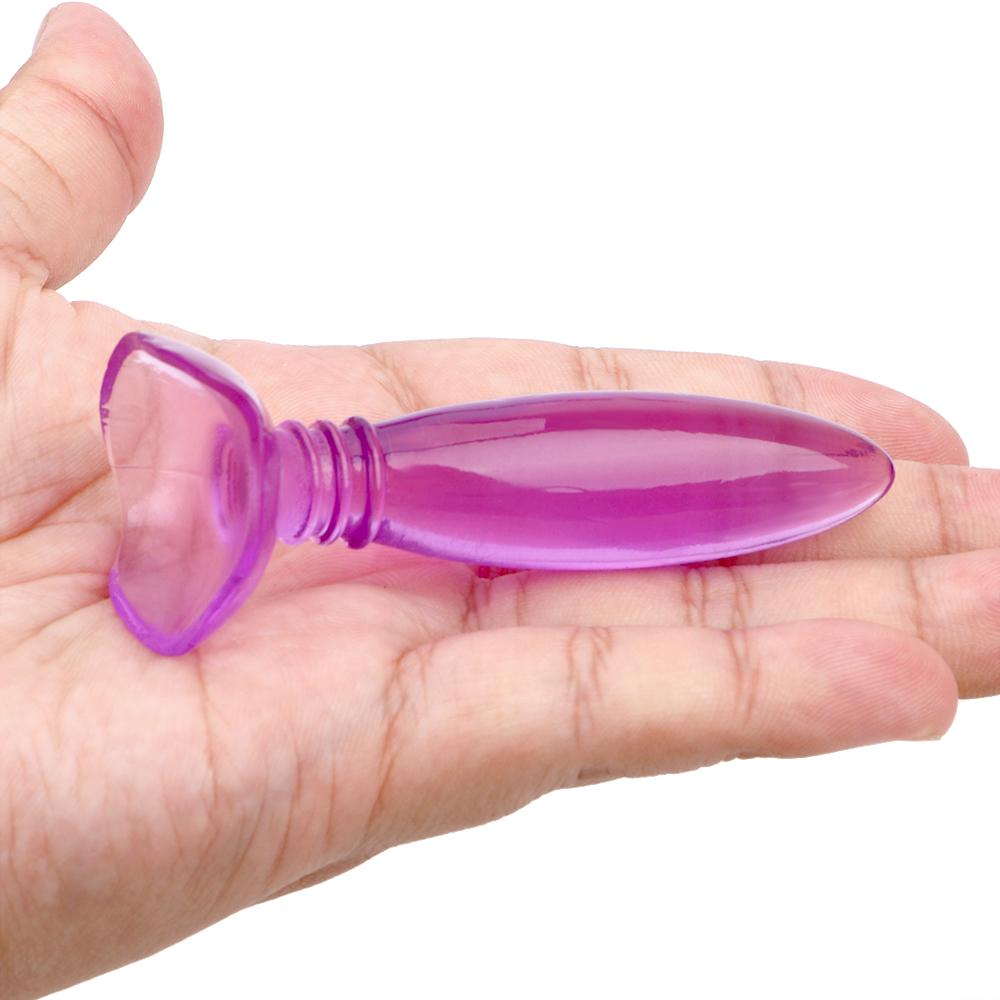 Anální anální kolík Masážní přístroj na prostatu Sexuální hračky pro muže Ženy Dildo Pocit pravé kůže Anální kolík pro Jelly pro dospělé