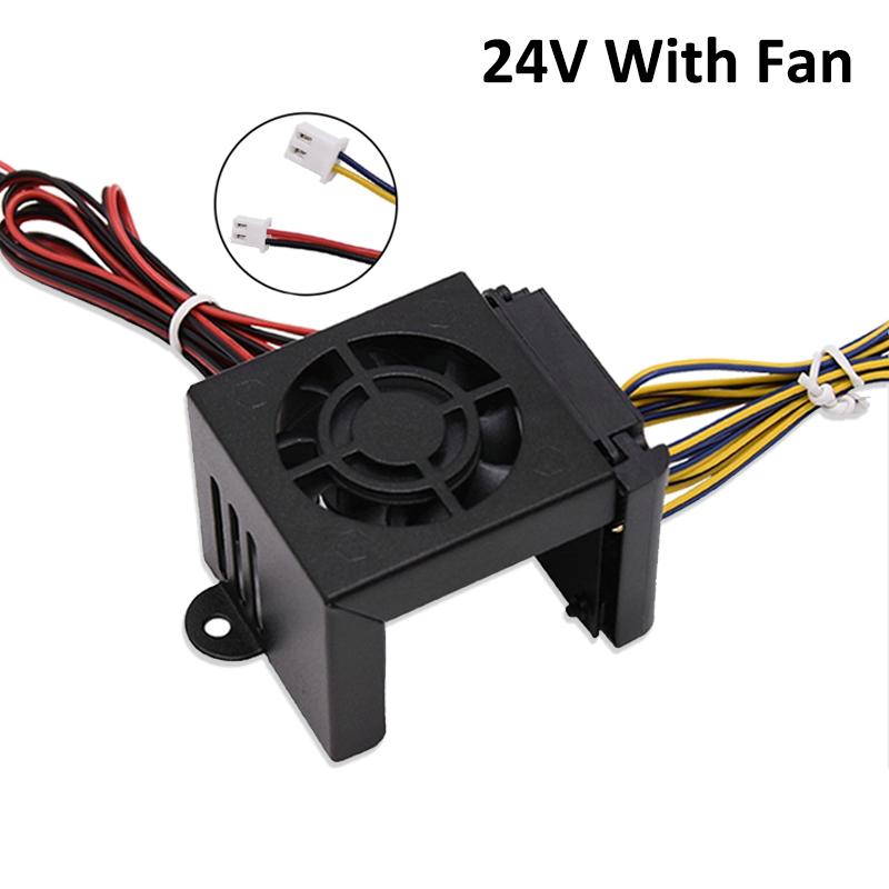3D Printer Parts for Ender3 CR10 4010 Blower Fan And Axial Fan Cooling Fan Kit With Fan Cover 12V 24V Hot End Print Headr Kit