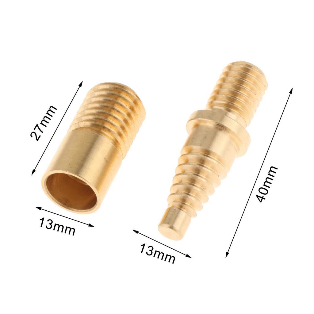 Pool Cue Joint Screw Brass Pool Cue Connecting Screw Easy To Install and Remove Billiard Cue Screw for Billiards Players