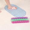 Haushalts-Rutschmatte PVC Badezimmer-Matte mit Massage-Saugnapf Teppich Zubehör