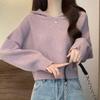 Navava Women Daily SofT Crop Hoodie KniT T Nk3207