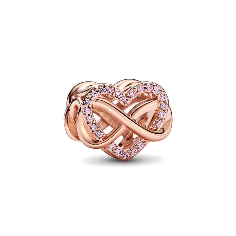 Новые изысканные розово-золотые белые розовые клипсы Dasiy Ocean Summer Charms подходят к оригинальному браслету с покрытием из стерлингового серебра 925 пробы для женщин, ювелирные изделия