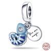 Serie Oceano - Ciondoli Perline Tartaruga Granchio Sirena in Rame Genuino Originale Adatti Per Bracciale da 3 mm Fai Da Te Creazione Pendente
