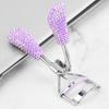 Ergonomic Handle Press Type Eyelash Curler Stainless Steel False Lash Clamps  Cosmetic Accessories
