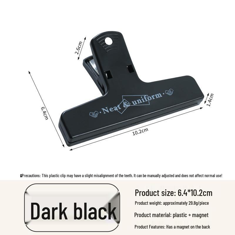 Creative Multifunctional Strong Magnetic Binder Clips for Stationery and File Fastening