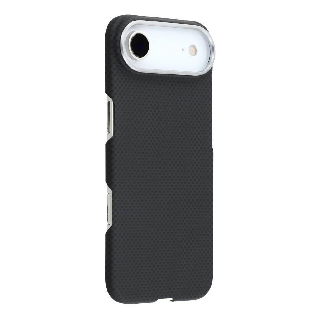 For iPhone Air Case Compatible with MagSafe Carbon Fiber Texture PC Phone Back Cover