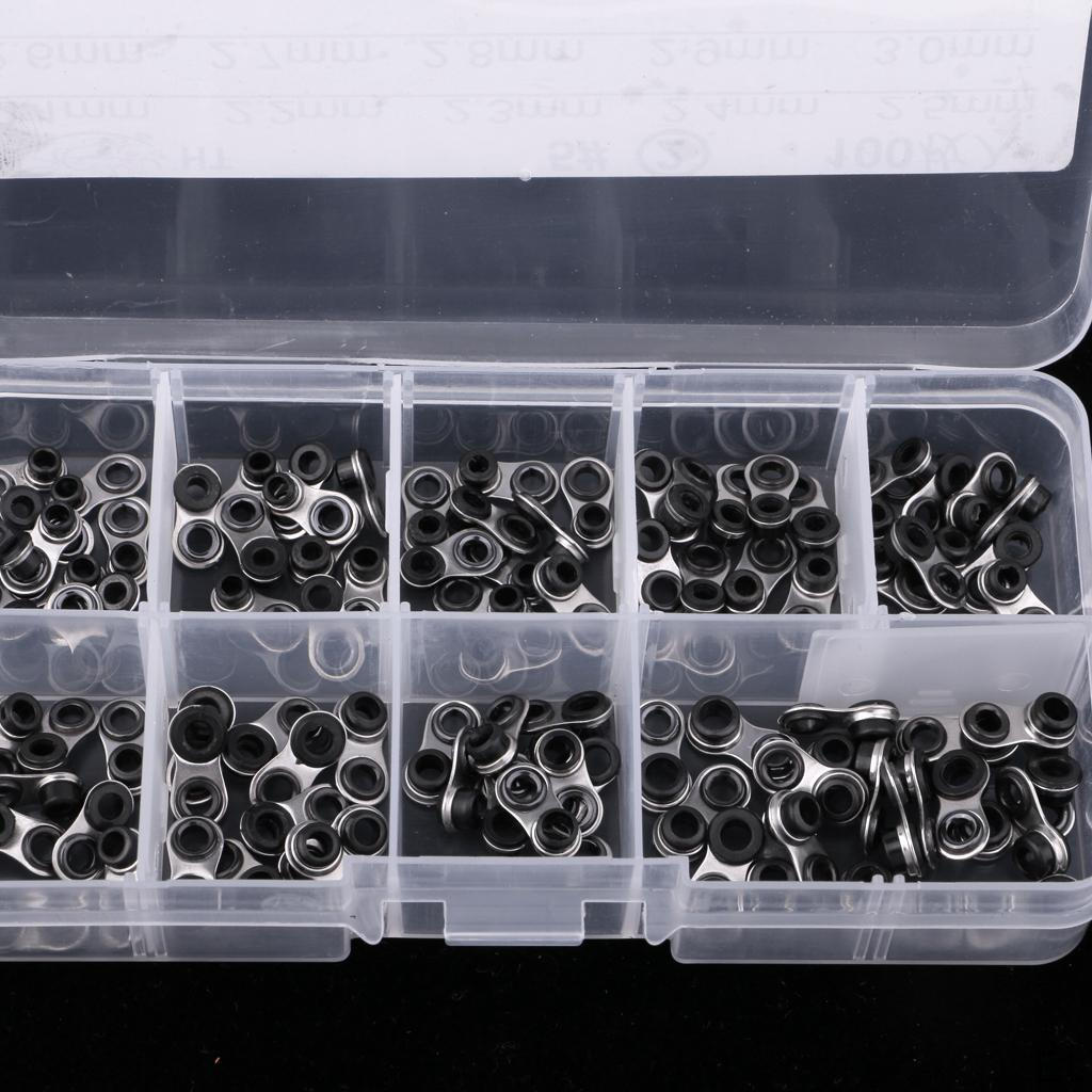 100pcs/lot Fishing Rod Building Guides Tip