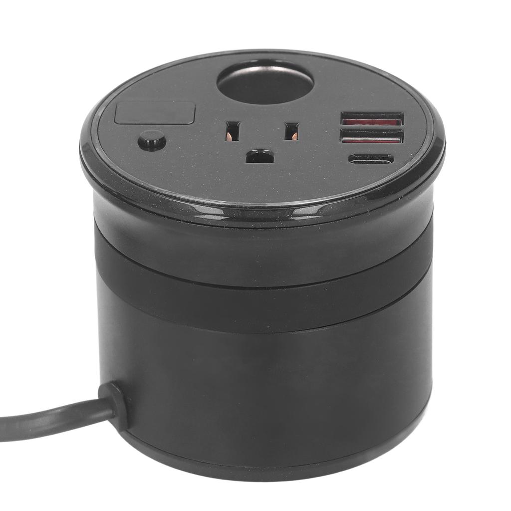 Power Inverter DC 12V To AC 110V Modified Sine Wave Car Plug Adapter Outlet Converter with US Outlet