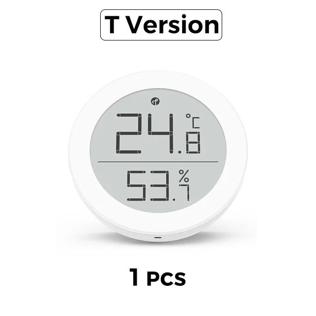 Qingping Temperature Humidity Sensor T Version Thread/BLE High-precision Indoor E-Link INK Thermometer work with Apple HomeKit