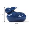 Pet Water Fountain 500ml Ceramic Gourd Shape Cat Water Dispenser with Noise Reduction Pump